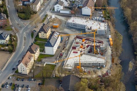 Luftaufnahme Arnsberg Baustelle Zum Neubau Eines Pflegezentrums In