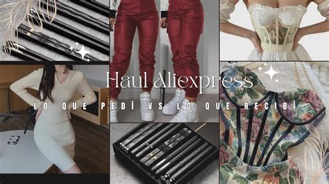 ALIEXPRESS LO QUE PEDI VS LO QUE RECIBI Haul Aliexpress Review