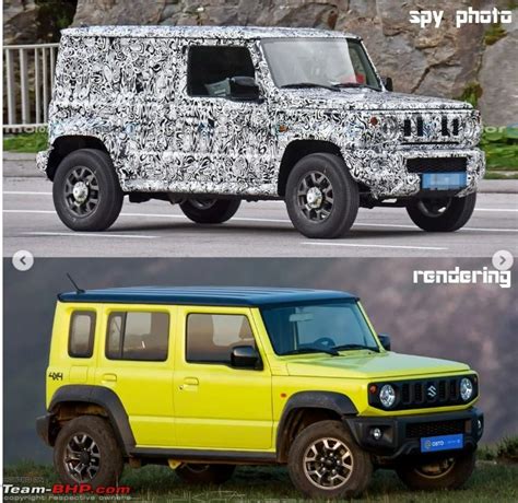 Maruti Suzuki Jimny Door Caught Testing In India Page Team Bhp