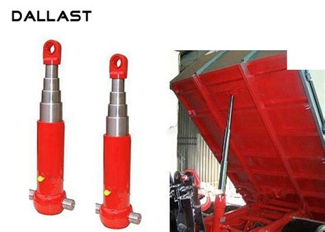 Agricultural Dump Trailer Hydraulic Cylinder Multi Stage Ts16949