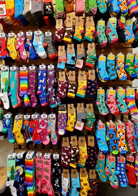 Funky Socks Crazy Socks Colorful Socks Cool Socks Sock Display