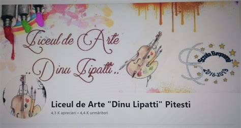 Liceul De Arte Dinu Lipatti Pite Ti Se Digitalizeaz A Ob Inut