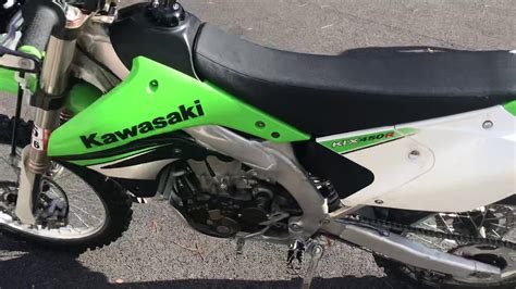 08 Klx450r Start Up Youtube