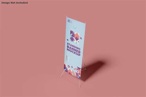 Premium Psd X Stand Banner Mockup