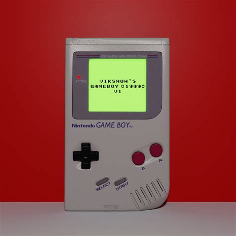 Gameboy 1989 3d Turbosquid 1550925