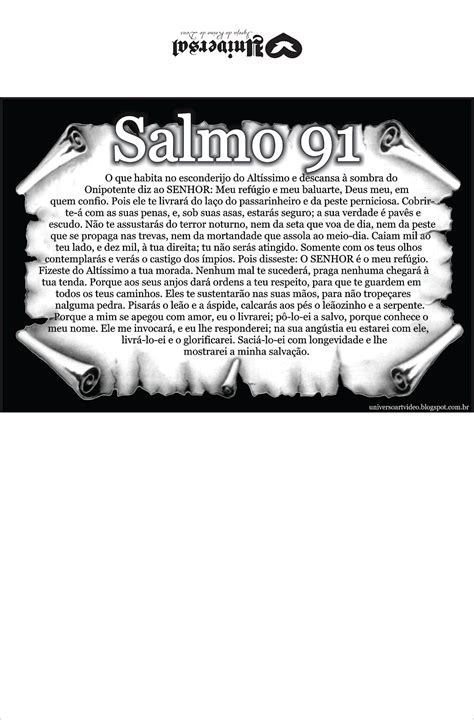 Frases FJU PA ENVELOPE SALMO 91