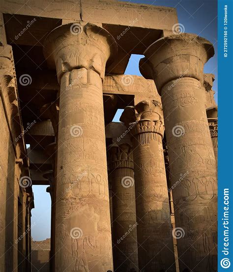 Templo De Kom Ombo Egypt Foto De Archivo Imagen De Ruinas