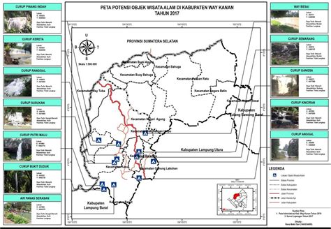 PEMETAAN POTENSI OBJEK WISATA ALAM DI KABUPATEN WAY KANAN TAHUN 2017