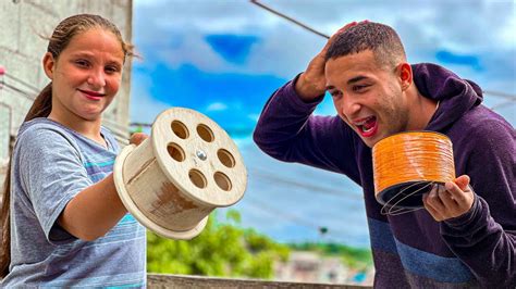 MENINO ARANA Ficou EMOCIONADO Ao GANHAR Sua NOVA CARRETILHA YouTube