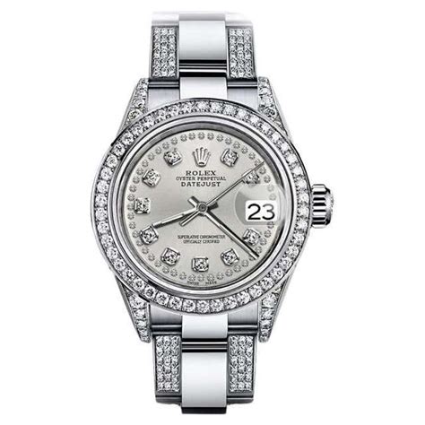 Rolex Presidential Datejust 26 Yellow Gold Diamond Ladies Watch For Sale At 1stdibs Rolex