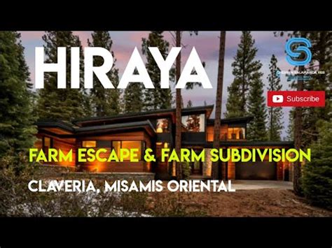 Hiraya Farm Escape Hiraya Farm Subdivision Claveria Misamis Oriental