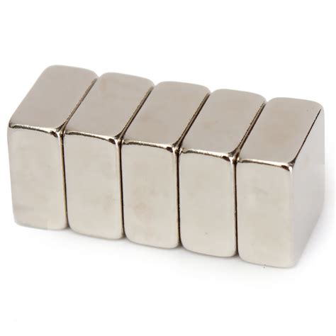 Pcs N Mm X Mm X Mm Block Magnets Rare Earth Neodymium Magnets