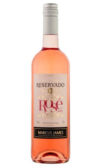 Vinho Rose Fino Meio Seco Marcus James 750ml Reservado 01 Unidade