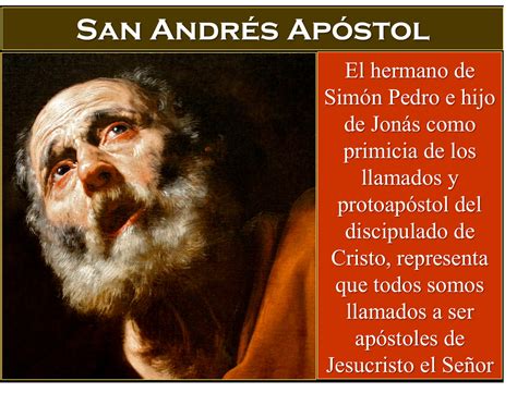 San andrés apóstol el primer discípulo de cristo que comprendió a su