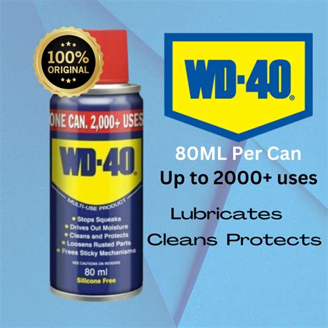 WD 40 Multi Purpose Anti Rust Lubricant Spray 80ML WD40 Shopee Singapore