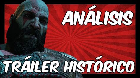 El TRÁILER de la HISTORIA de GOD OF WAR RAGNAROK análisis YouTube