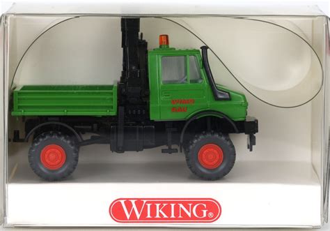 Unimog U Mit Ladekran Wasmus Spielwarenhandel