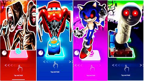 Siren Head Monster Vs Sonic Exe Vs Mcqueen Eater Vs Thomas Train Exe