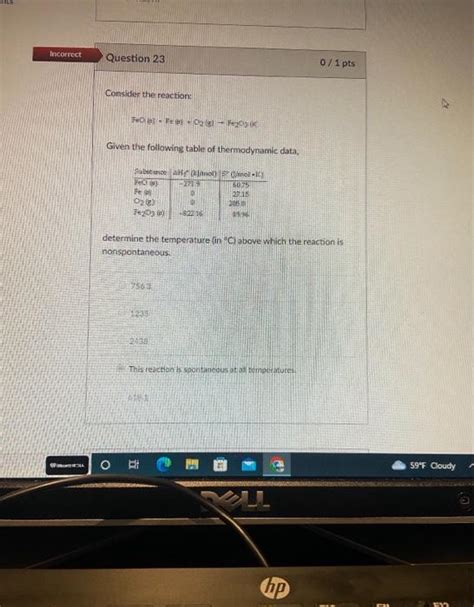 Solved Consicer The Reaction Given The Following Table Of Chegg