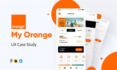 My Orange Egypt Ux Case Study Behance