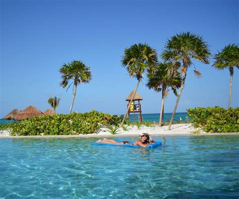 Secrets Maroma Beach Mexico Me Just Chillin At The Pool Us