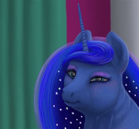 3327548 Safe Artist Soobel Princess Luna Alicorn Pony Bust