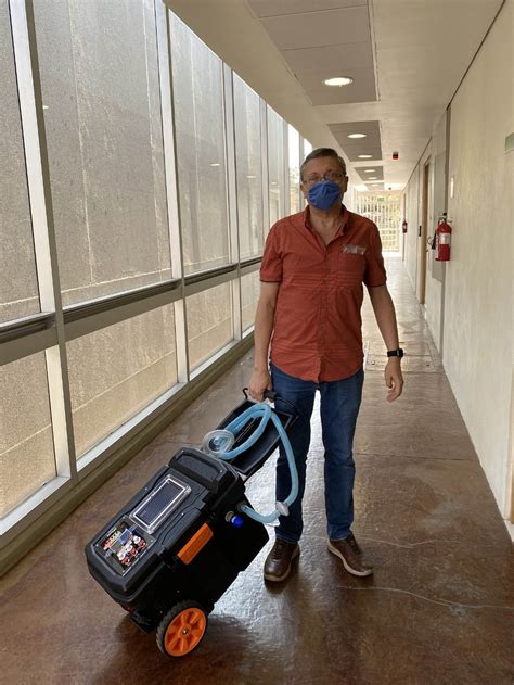 Un Primer Ventilador Desarrollado En La Unam Listo Para La Emergencia