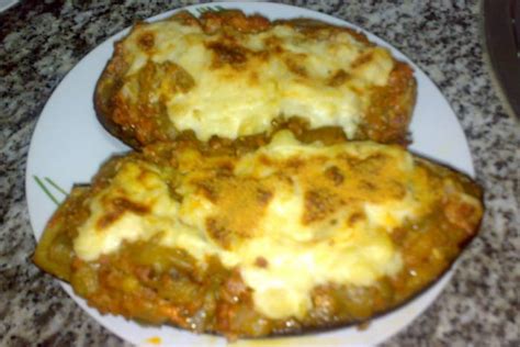 Berenjenas Rellenas De Carne Picada Recetas Gallina Blanca