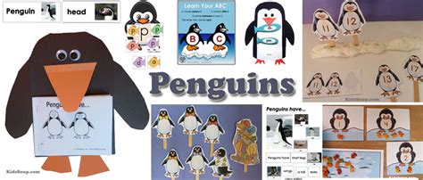 Penguin Preschool Activities Games And Lessons Kidssoup