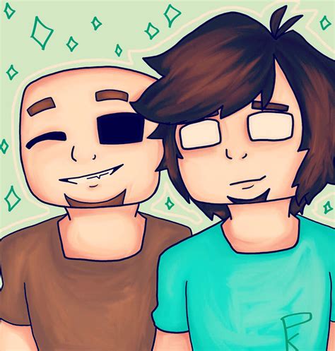 Notch and Herobrine/ Brotherly Love by peacefulkennedy on DeviantArt