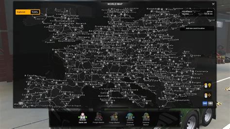 Pro Mods ETS2 Map