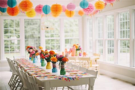 Premium Photo | Colorful Mexican Fiesta Party with Pinata