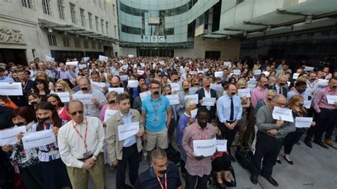 Journalists Protest Over Jailing Of Al Jazeera Trio Bbc News