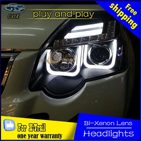 Car Styling Head Lamp For Nissan X Trail Led Headlight Rouge