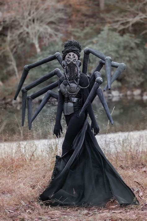 Beautiful And Creepy Homemade Spider Costume Nel Halloween