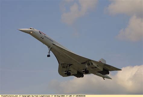 Picture British Airways Aerospatiale Bac Concorde G Boac