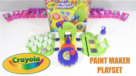 Crayola Paint Maker Playset Diy Make Your Own Washable Paint And Art