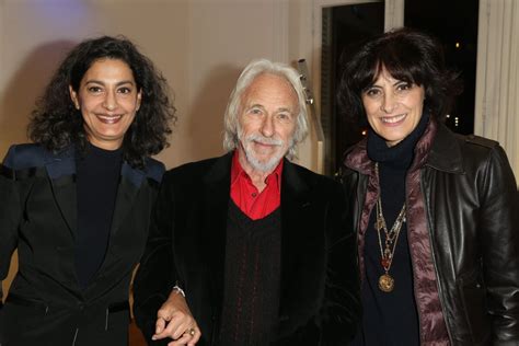 Photo Exclusif Pierre Richard et sa femme avec Inès de la Fressange