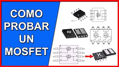 COMO PROBAR UN MOSFET CON MULTIMETRO YouTube