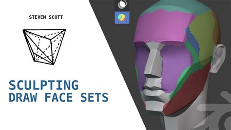 Blender Sculpting Tutorial Draw Face Sets YouTube