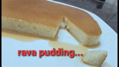 ரவா புட்டிங் Rava Pudding Recipe In Tamil Without Oven Youtube