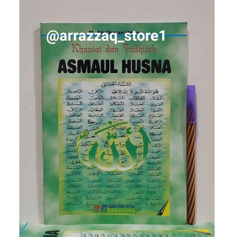 Jual Khasiat Dan Fadhilah Asmaul Husna Toha Putra Shopee Indonesia