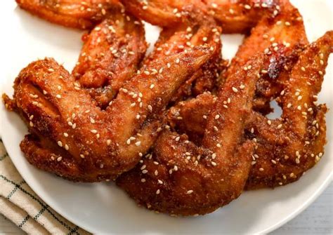 Sweet And Spicy Japanese Chicken Wing Recipe Nagoya Style Tebasaki Recipe Taste Foodie