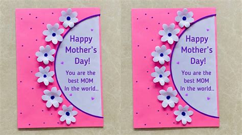 Diy Best Mothers Day Card🥰 Beautiful Mothers Day Card Idea🥰 Easy Card