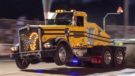 Pro Stock Semi Pulling Action From Oak Harbor Oh Ottawa County