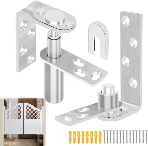 2 Pack Heavy Duty Self Return Swinging Cafe Doors Hinge Saloon Door