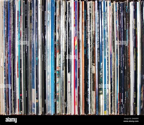 stack  vinyl records  res stock photography  images alamy