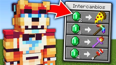 Paso Minecraft Pero Los Animatronicos Intercambian Items Super Op