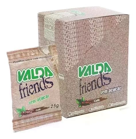 Pastilha Valda Friends Café Mentolado Kit 30 Sachês 25g MercadoLivre