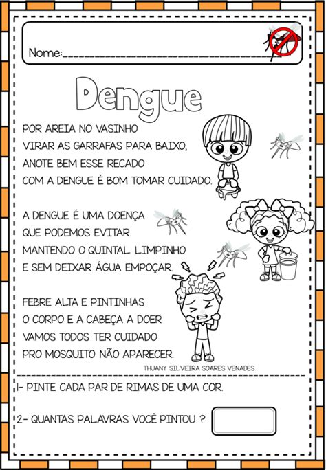 Atividades Sobre A Dengue The Best Porn Website